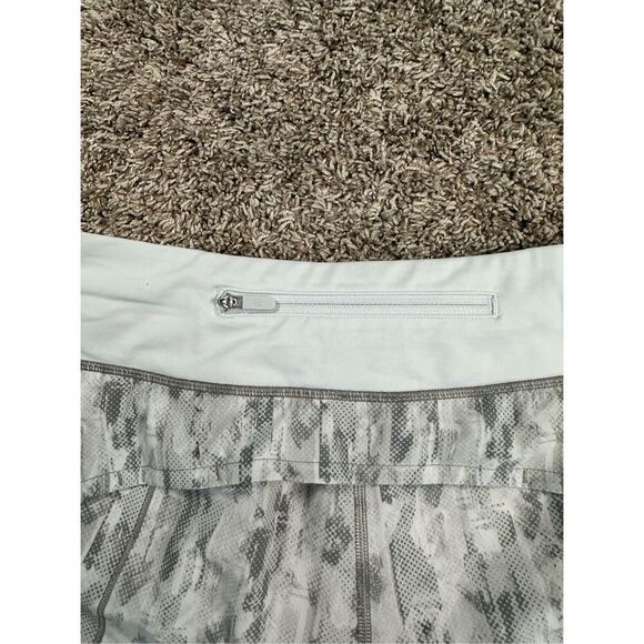 Lululemon Speed Up Short *2.5" City Breeze Alpine White Multi / Alpine White 10 - Picture 10 of 12